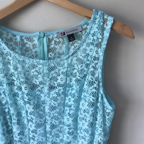 Leslie Fay Lace Ombre Dress - Picture 7 of 8